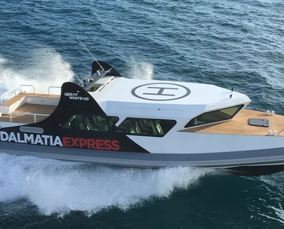 Great White 49 - Bateau rapide - Flotte Dalmatia Express